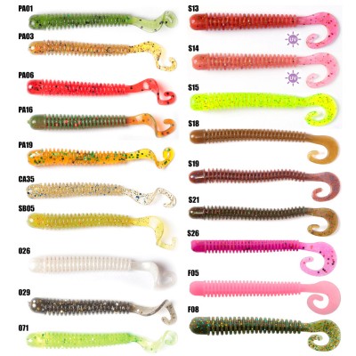 Твистеры Lucky John BALLIST 2.5" Твистеры Lucky John BALLIST 2.5"