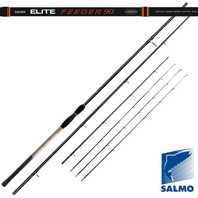 Удилище фидерное SALMO ELITE Feeder 120, 3.65 м, тест 120 г, графит, 230 г Удилище фидерное SALMO ELITE Feeder 120, 3.65 м, тест 120 г, графит, 230 г
