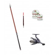 Удочка болонская Salmo Diamond BOLOGNESE MEDIUM 4 м, углеволокно, тест: 3-20 г , 210 г, комплект (оснащенная)