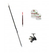 Удочка поплавочная с кольцами Salmo Sniper Bolognese Medium M 5м, композит, тест: 3 - 15 г , 385 г, комплект (оснащенная)