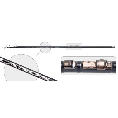 Удочка с кольцами Akara Lanos Bolo. 4 м. углеволокно. тест: 10-40 г. 186 г Удочка с кольцами Akara Lanos Bolo. 4 м. углеволокно. тест: 10-40 г. 186 г