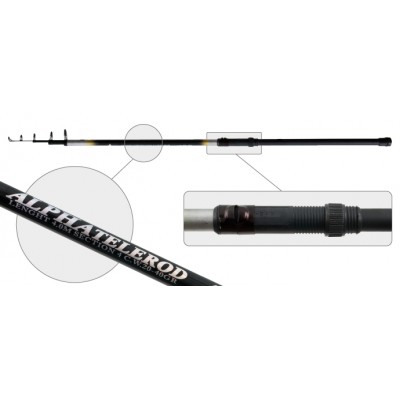 Удочка с кольцами Akara Alpha Telerod. 6 м. стекловолокно. тест: 20-40 г. 590 г Удочка с кольцами Akara Alpha Telerod. 6 м. стекловолокно. тест: 20-40 г. 590 г
