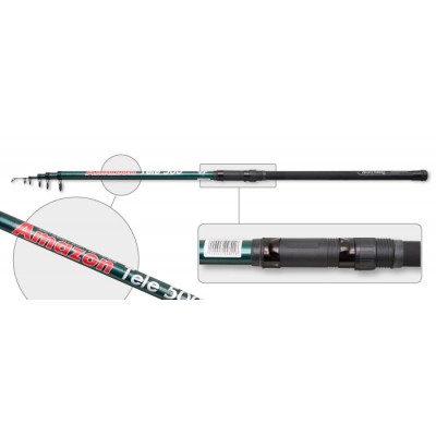 Удочка с кольцами Akara Amazon 40014. 5 м. стекловолокно. тест: 10-30 г. 390 г Удочка с кольцами Akara Amazon 40014. 5 м. стекловолокно. тест: 10-30 г. 390 г