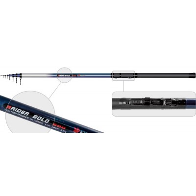 Удочка с кольцами Akara Raider Bolo 1506. 4 м. стекловолокно. тест: 5-25 г. 240 г Удочка с кольцами Akara Raider Bolo 1506. 4 м. стекловолокно. тест: 5-25 г. 240 г