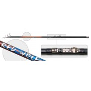 Удочка с кольцами Akara Red Wolf. 5 м. стекловолокно. тест: 10-30 г. 420 г