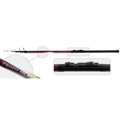 Удочка с кольцами Condor Profit 8828. 5 м. композит. тест: 10-30 г. 427 г Удочка с кольцами Condor Profit 8828. 5 м. композит. тест: 10-30 г. 427 г