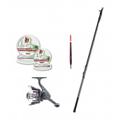 Удочка с кольцами Libao Lanai-400, 4.0 м, композит, тест 10-40, 198гр, комплект (оснащенная)