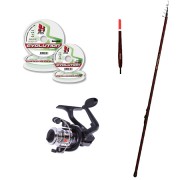 Удочка с кольцами Princess 5 м, углеволокно, тест: 10-30 г , 251гр, комплект (оснащенная)
