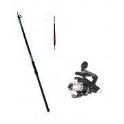 Удочка с кольцами SALMO Taifun Telerod 6.0м, стекловолокно,тест 5-20, 470гр, комплект (оснащенная)