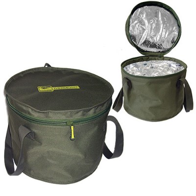 Ведро Acropolis c термокрышкой для прикормки складное большое Ведро Acropolis c термокрышкой для прикормки складное большое