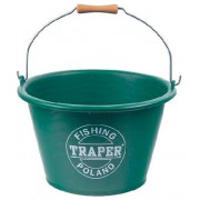 Ведро для прикормки Traper 17 л (зеленое)