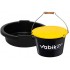Ведро для прикормки Vabik PRO 25 л с тазом и крышкой Ведро для прикормки Vabik PRO 25 л с тазом и крышкой
