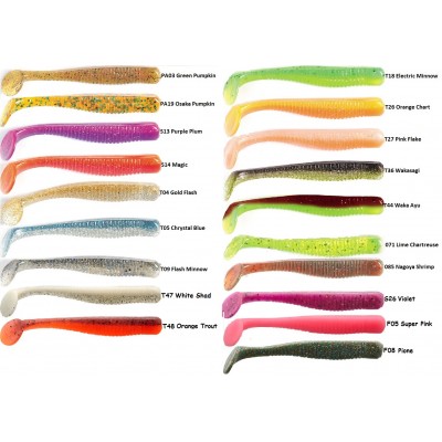 Виброхвосты Lucky John LONG JOHN - NEW EDITION 4.2" 140134-*** Виброхвосты Lucky John LONG JOHN - NEW EDITION 4.2" 140134-***