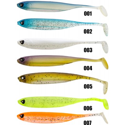 Виброхвосты Lucky John MAKORA SHAD TAIL 5.0" Виброхвосты Lucky John MAKORA SHAD TAIL 5.0"