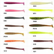 Виброхвосты Lucky John S-SHAD TAIL 2.8" 140144-***