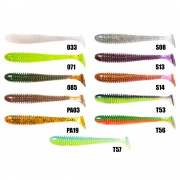 Виброхвосты Lucky John SPARK TAIL 4"