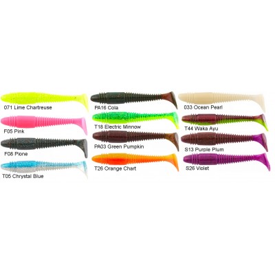 Виброхвосты Lucky John TIOGA FAT 3.9" 140146-*** Виброхвосты Lucky John TIOGA FAT 3.9" 140146-***