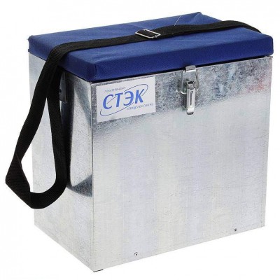 Ящик рыболовный оцинкованный для зимней рыбалки СТЭК 23 л Ящик рыболовный оцинкованный для зимней рыбалки СТЭК 23 л