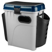 Ящик рыболовный зимний Salmo Aquatech® 1870-K с карманом для рыболовных приманок и принадлежностей