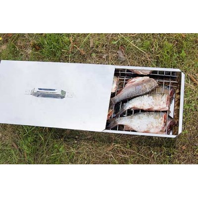 Коптильня двухъярусная 380х280х170 Коптильня двухъярусная 380х280х170