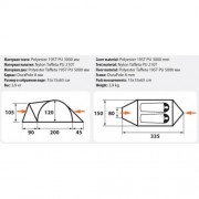 Палатка кемпинговая Comfortika Pamir 2