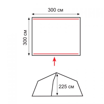 Палатка-шатер Tramp Lite BUNGALOW Палатка-шатер Tramp Lite BUNGALOW