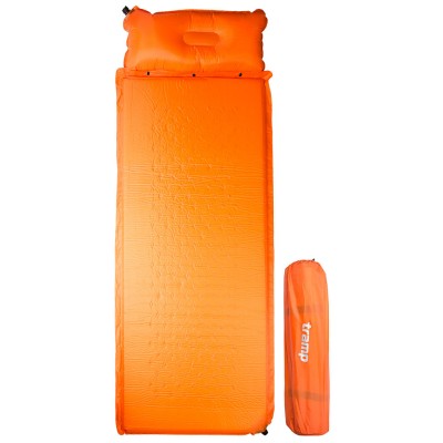 Самонадувающийся коврик с подушкой Tramp TRI-017 185x60x5 см Самонадувающийся коврик с подушкой Tramp TRI-017 185x60x5 см