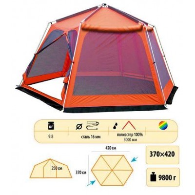 Шатер Sol Mosquito orange Шатер Sol Mosquito orange