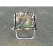 Стульчик туристический без спинки с алюминиевыми ножками