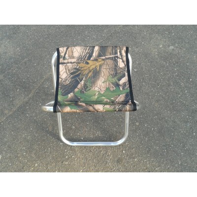 Стульчик туристический без спинки с алюминиевыми ножками Стульчик туристический без спинки с алюминиевыми ножками
