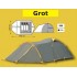 Туристическая 3-4-х местная палатка TRAMP Grot Туристическая 3-4-х местная палатка TRAMP Grot
