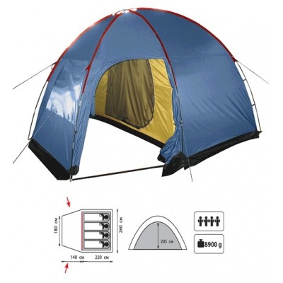 Туристическая палатка Sol Anchor 4 Туристическая палатка Sol Anchor 4