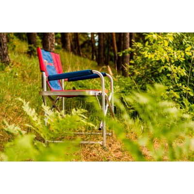 Кресло складное алюминиевое НПО Кедр SuperMax со столиком AKSM-02 Кресло складное алюминиевое НПО Кедр SuperMax со столиком AKSM-02