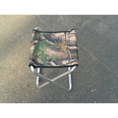 Стульчик туристический без спинки с алюминиевыми ножками Стульчик туристический без спинки с алюминиевыми ножками