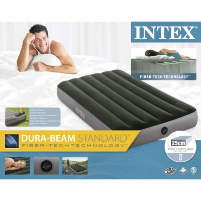 Надувной матрас Intex Downy Airbed 191x99x25см Надувной матрас Intex Downy Airbed 191x99x25см