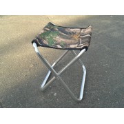 Стульчик туристический без спинки с алюминиевыми ножками
