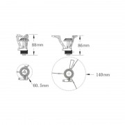 Горелка туристическая TRAMP складная TRG-044