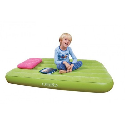 Надувной матрас детский + подушка INTEX 66801 Сozy Kidz Надувной матрас детский + подушка INTEX 66801 Сozy Kidz
