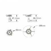Горелка туристическая TRAMP складная TRG-048