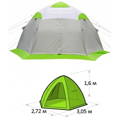 Палатка зимняя Лотос 4 Full Палатка зимняя Лотос 4 Full