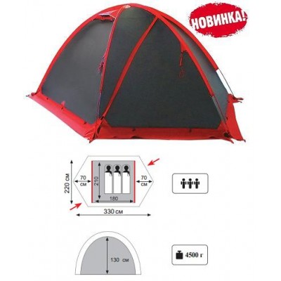 Экспедиционная палатка Tramp Rock 3 Экспедиционная палатка Tramp Rock 3