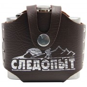 Фляжка Следопыт в кожаном чехле 270мл (PF-BD-F15)