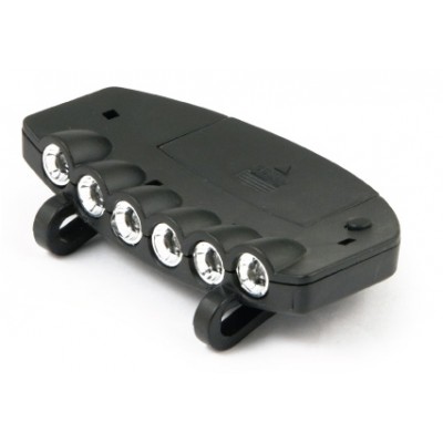 Фонарь Comfortika на кепку 6 светодиодов КМФ Фонарь Comfortika на кепку 6 светодиодов КМФ