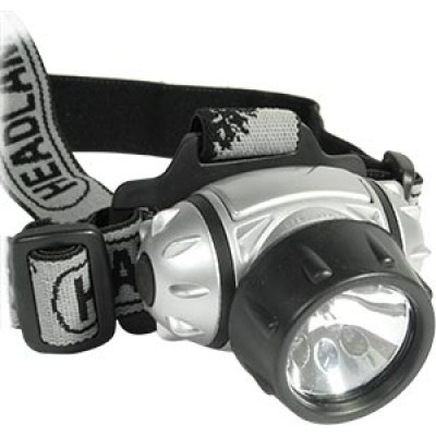 Фонарик налобн. 6 светодиодов + 1 лампа Фонарик налобн. 6 светодиодов + 1 лампа