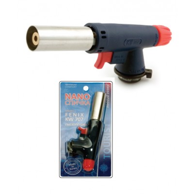 Горелка газовая с пьезоподжигом Fenix KW707 Горелка газовая с пьезоподжигом Fenix KW707