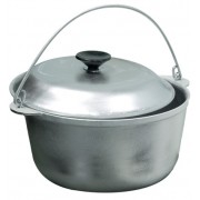 Котелок литой походный с крышкой