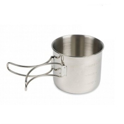 Кружка TRAMP со складными ручками и мерной шкалой Кружка TRAMP со складными ручками и мерной шкалой