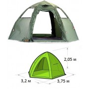 Летняя палатка-шатер Lotos Мансарда