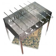 Мангал с шампурами BOYSCAUT