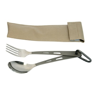 Набор столовых приборов TRAMP с карабином Набор столовых приборов TRAMP с карабином